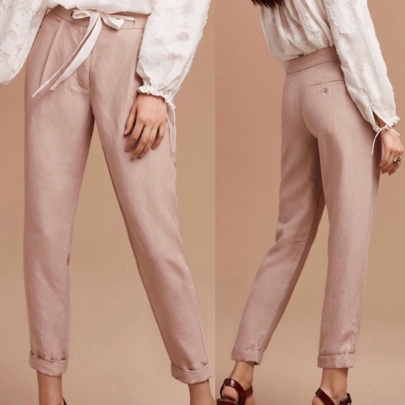 NWOT Wilfred Allant Linen Trousers Sz 2 - Picture 4 of 11